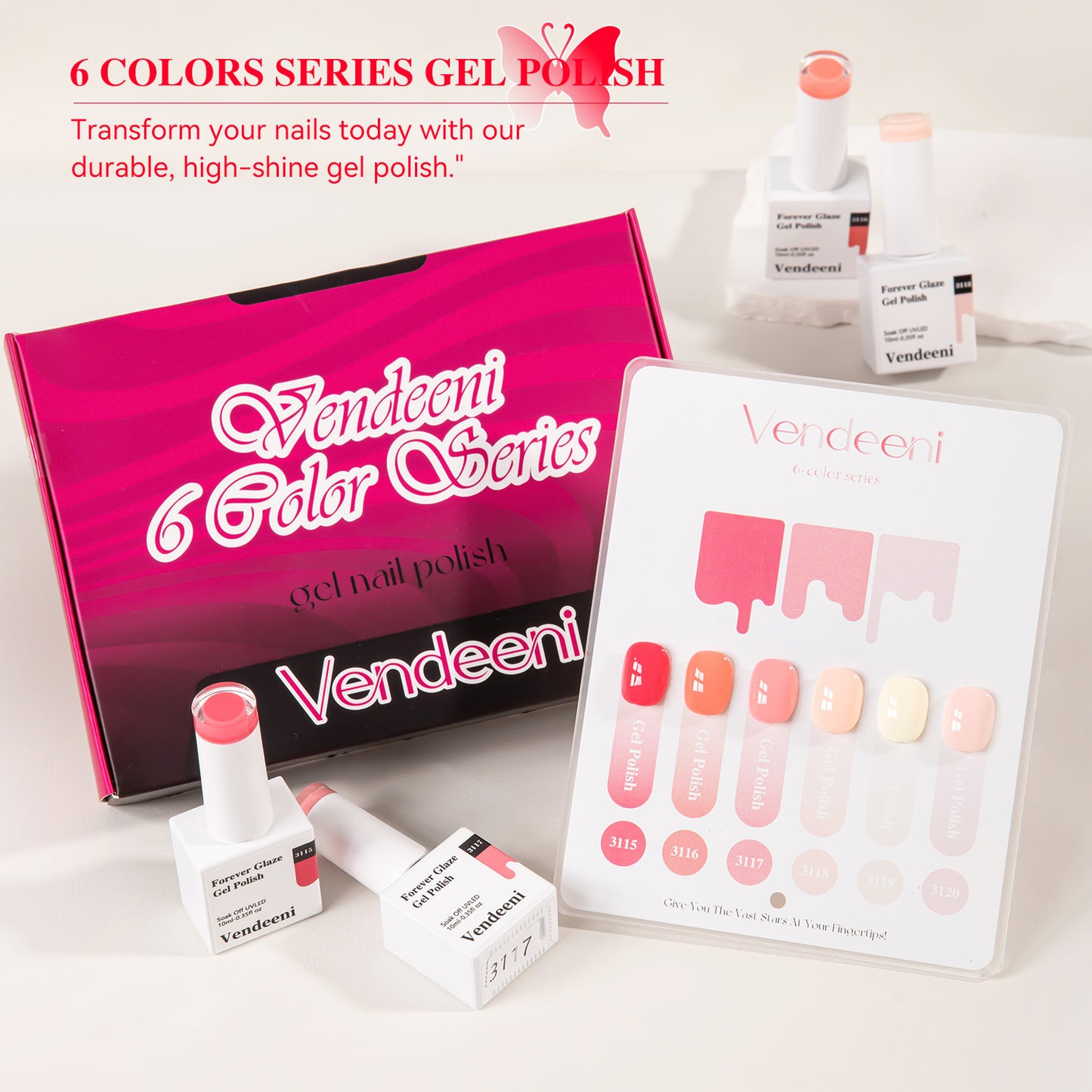 10ml Vendeeni Hema/TPO Free Gel Polish