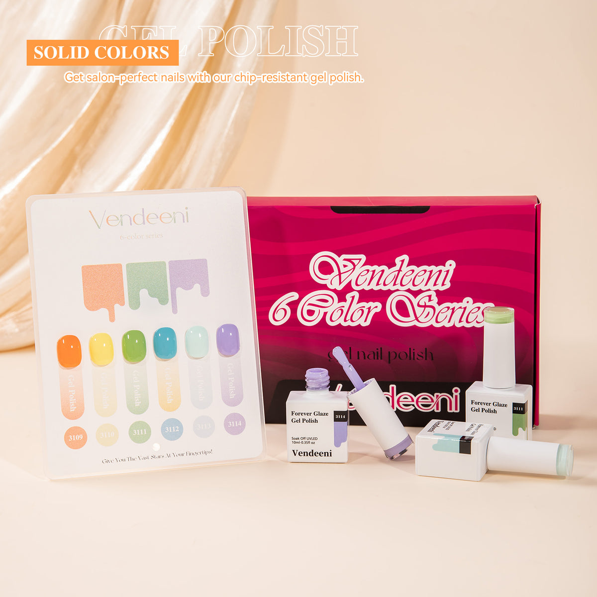 10ml Vendeeni Hema/TPO Free Gel Polish