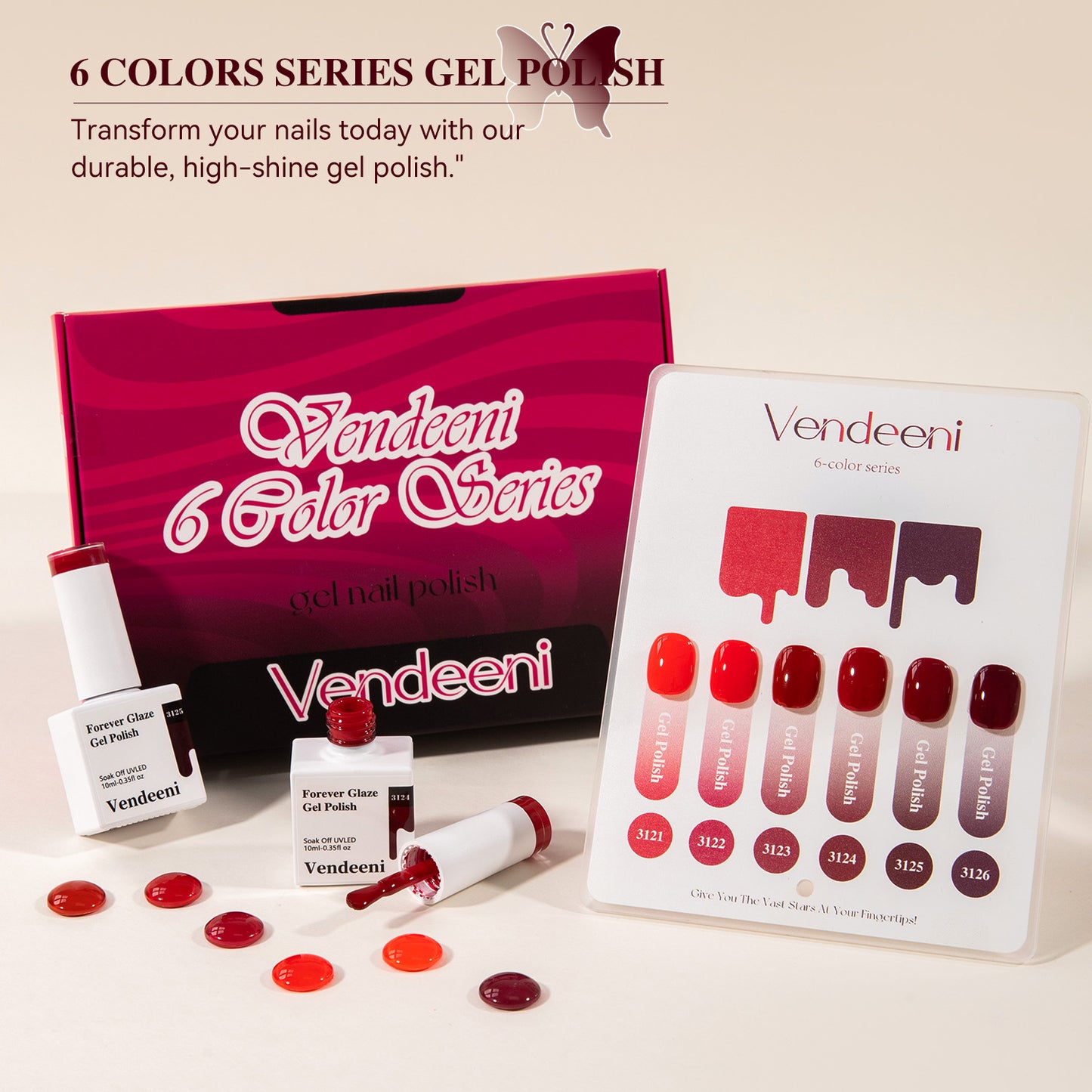 10ml Vendeeni Hema/TPO Free Gel Polish
