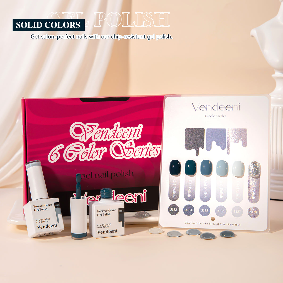 10ml Vendeeni Hema/TPO Free Gel Polish