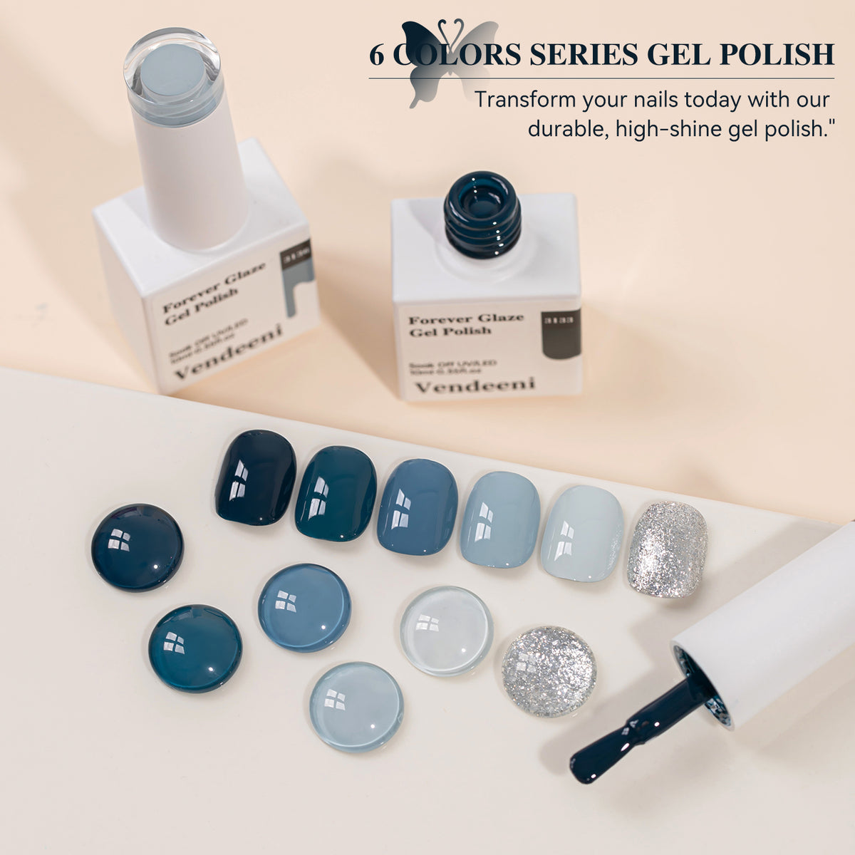 10ml Vendeeni Hema/TPO Free Gel Polish