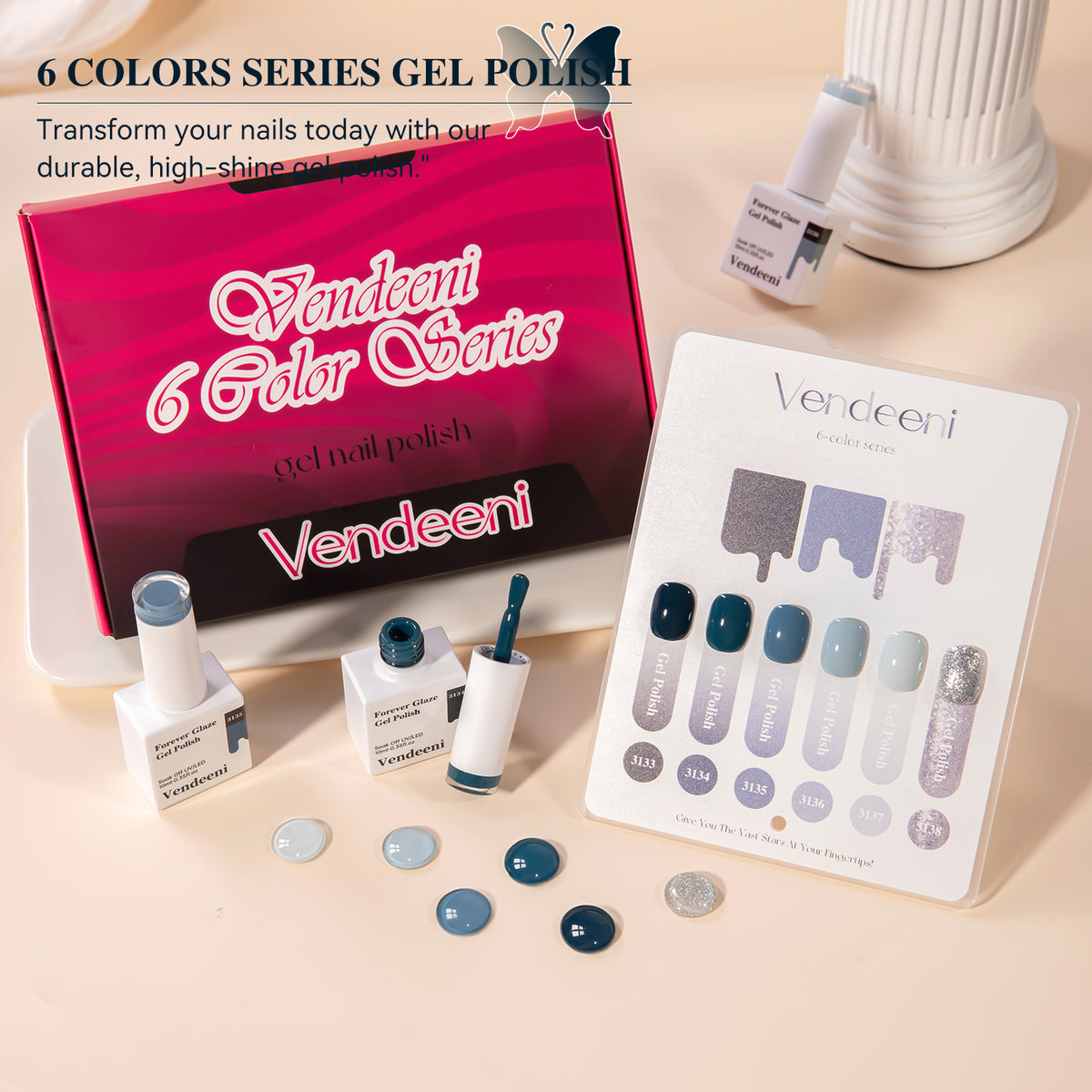 10ml Vendeeni Hema/TPO Free Gel Polish