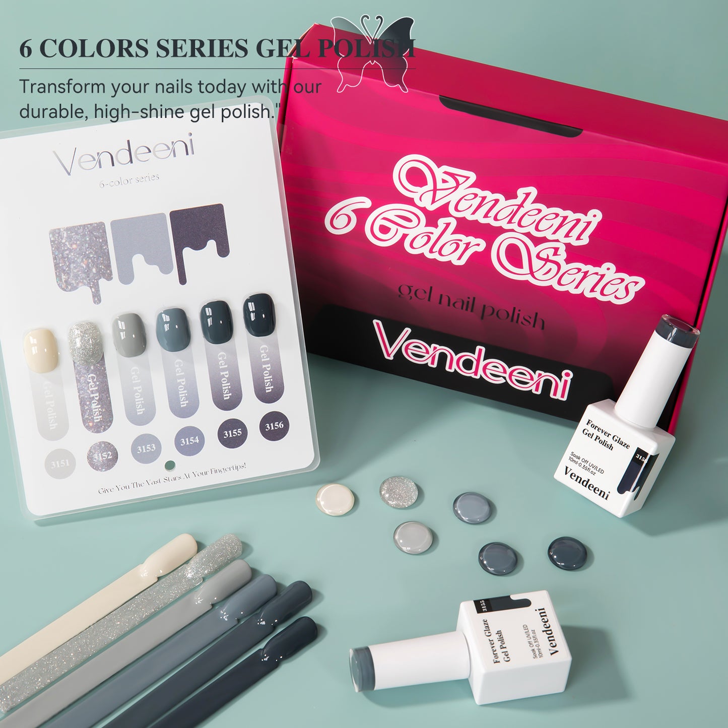 10ml Vendeeni Hema/TPO Free Gel Polish