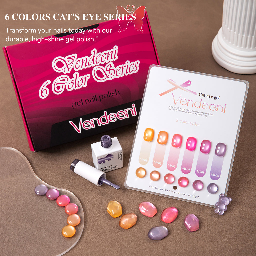 10ml Cat Eye Vendeeni Hema/TPO Free Gel Polish