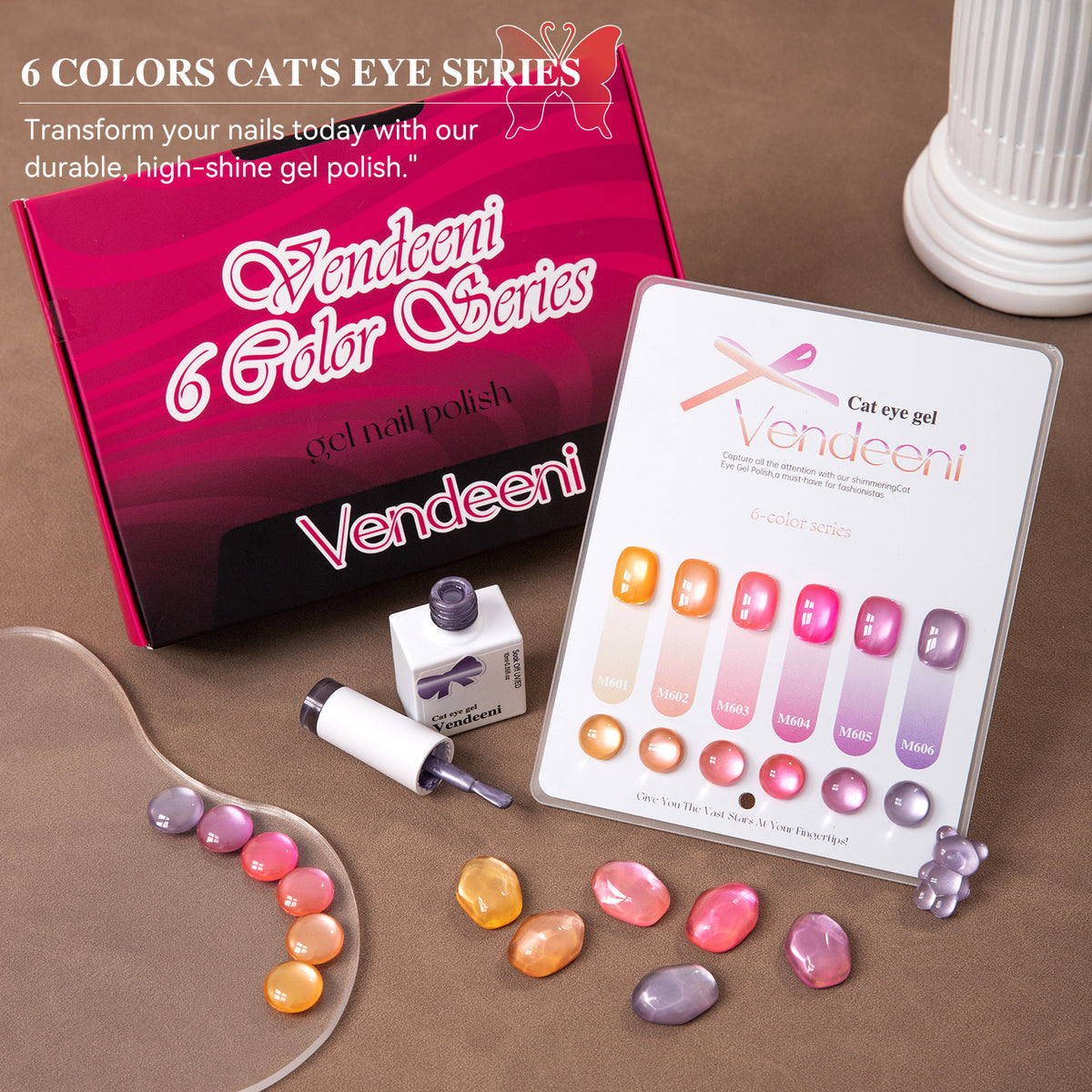 10ml Cat Eye Vendeeni Hema/TPO Free Gel Polish
