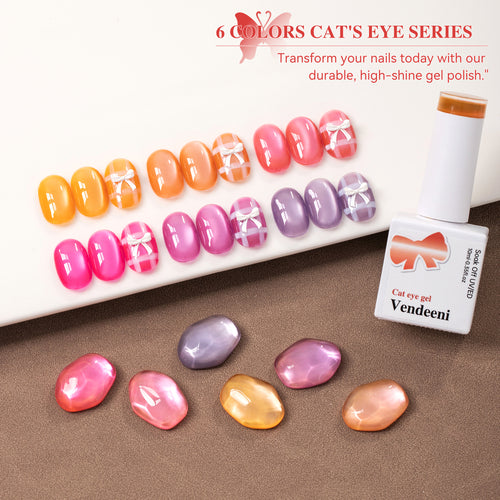 10ml Cat Eye Vendeeni Hema/TPO Free Gel Polish