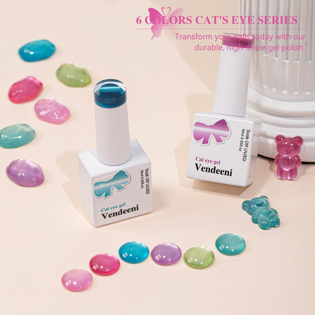 10ml Cat Eye Vendeeni Hema/TPO Free Gel Polish