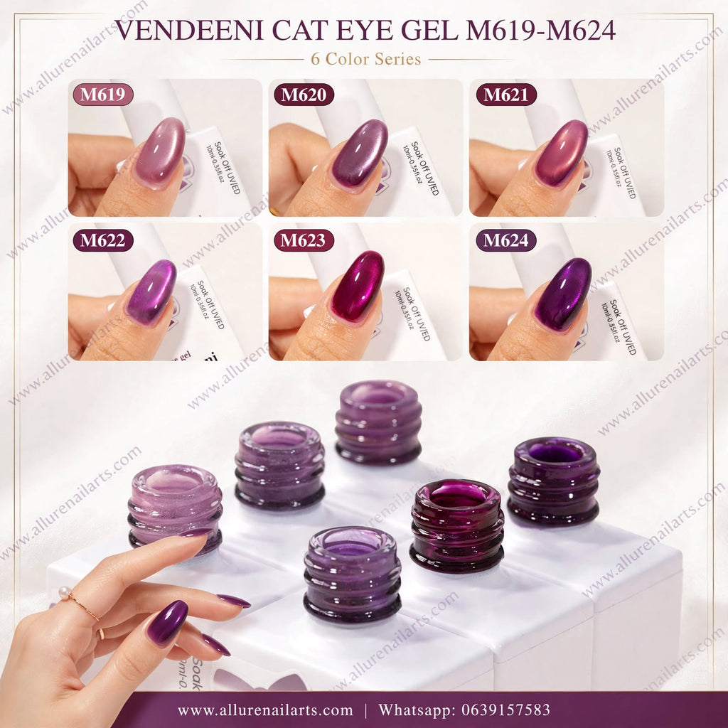 10ml Cat Eye Vendeeni Hema/TPO Free Gel Polish