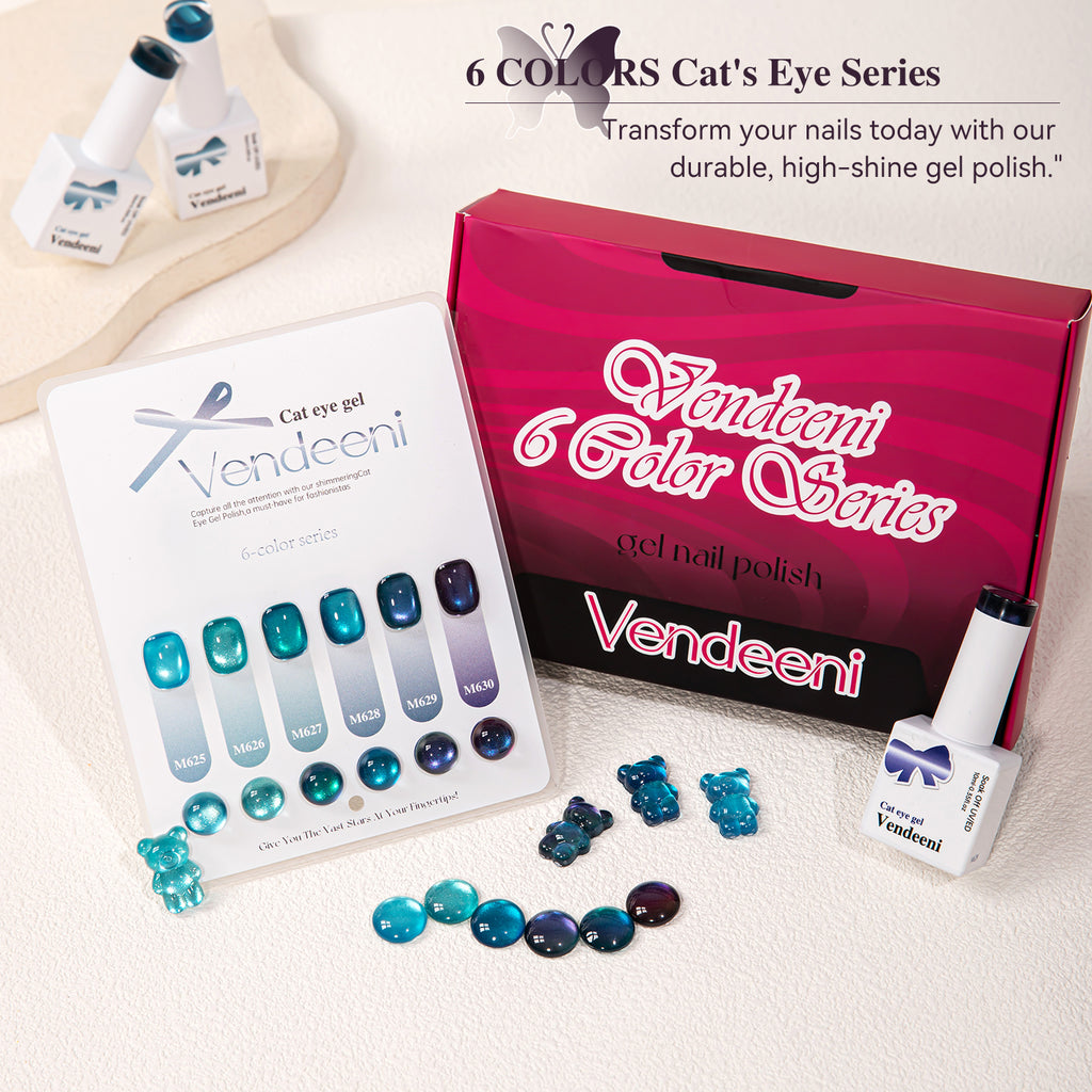 10ml Cat Eye Vendeeni Hema/TPO Free Gel Polish