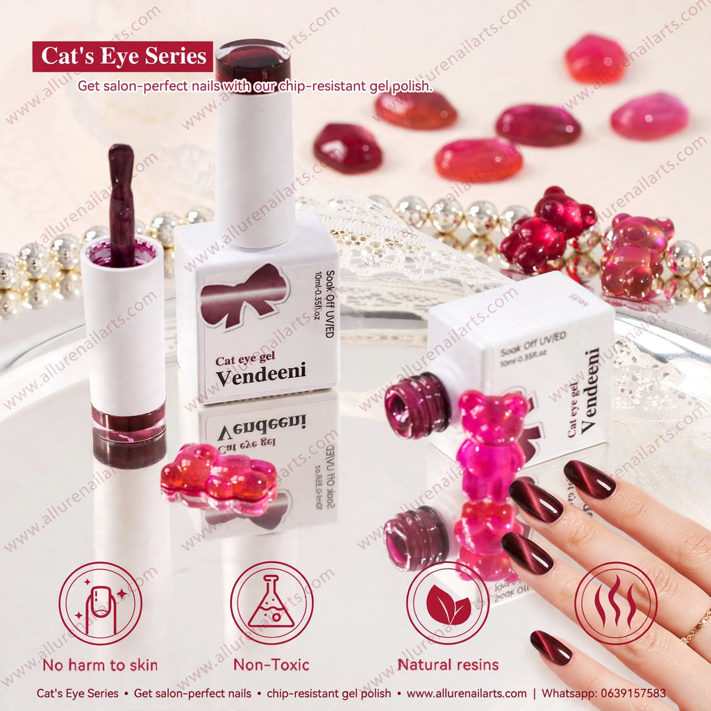 10ml Cat Eye Vendeeni Hema/TPO Free Gel Polish