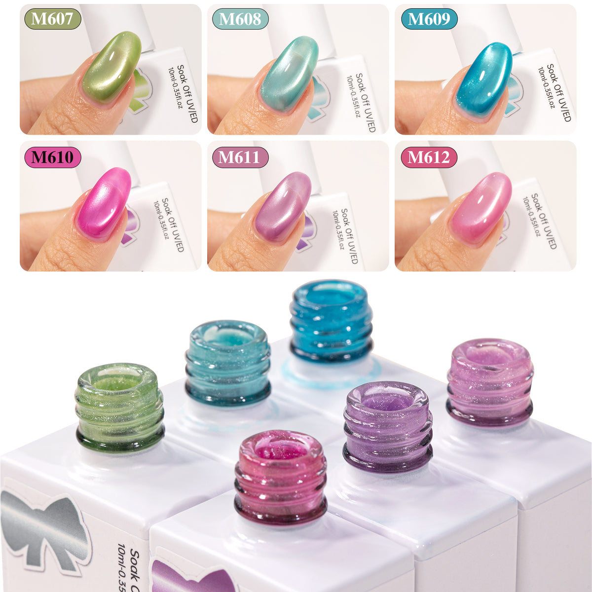 10ml Cat Eye Vendeeni Hema/TPO Free Gel Polish