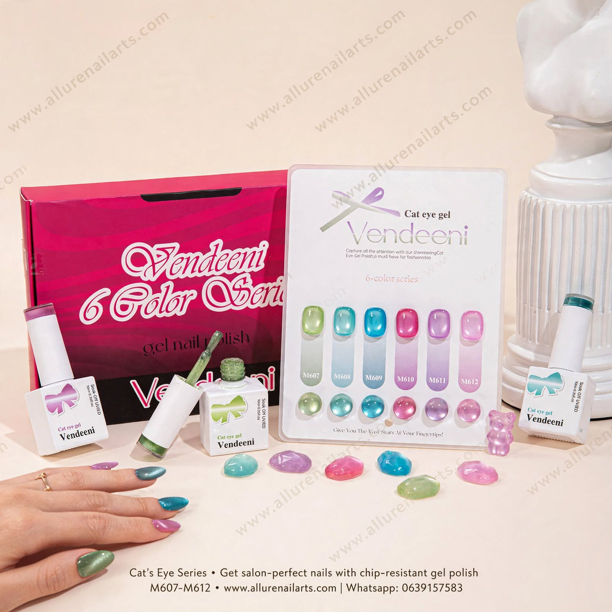 10ml Cat Eye Vendeeni Hema/TPO Free Gel Polish