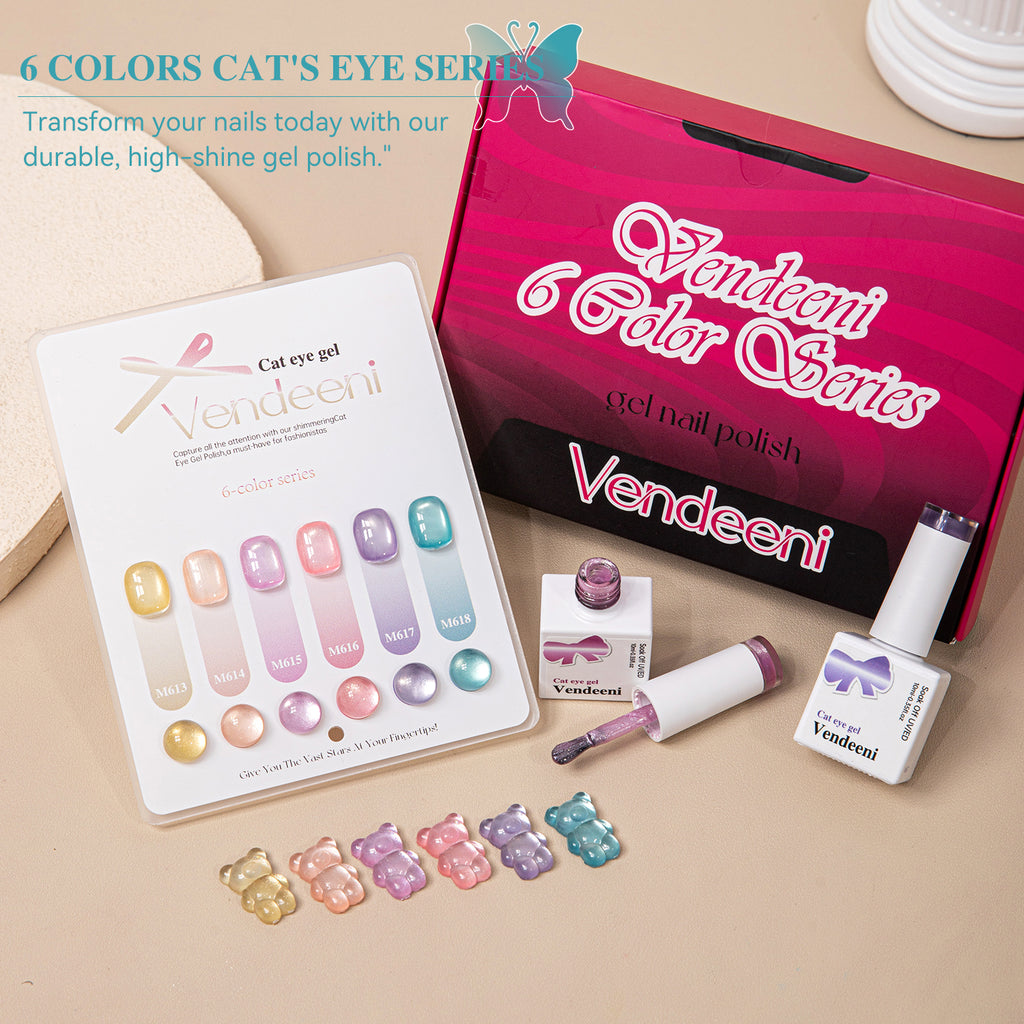 10ml Cat Eye Vendeeni Hema/TPO Free Gel Polish