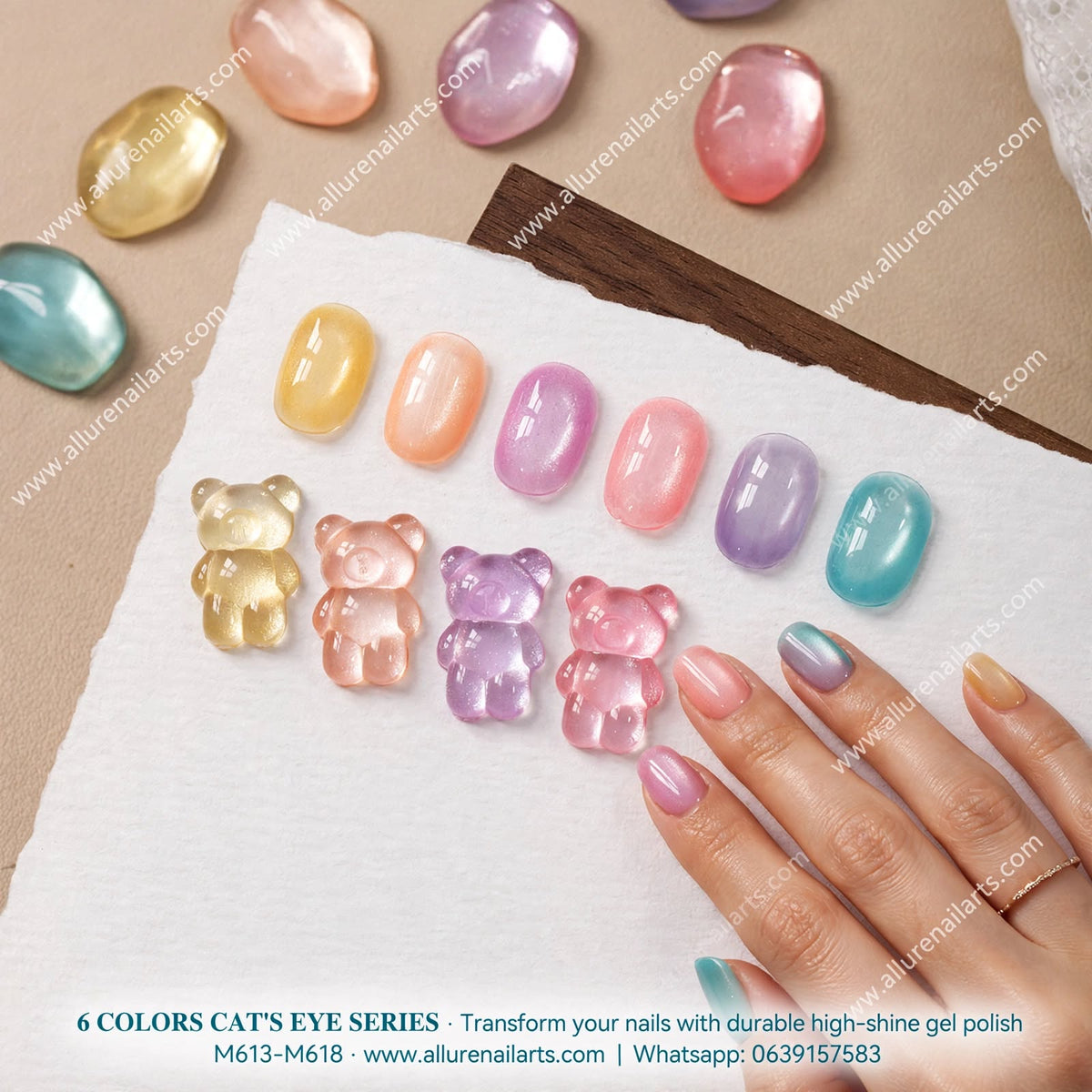 10ml Cat Eye Vendeeni Hema/TPO Free Gel Polish