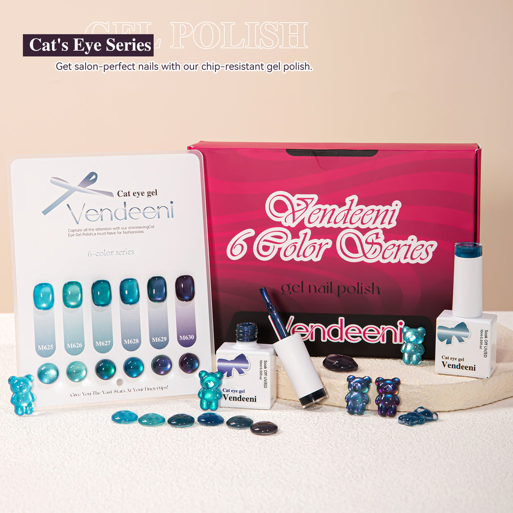10ml Cat Eye Vendeeni Hema/TPO Free Gel Polish