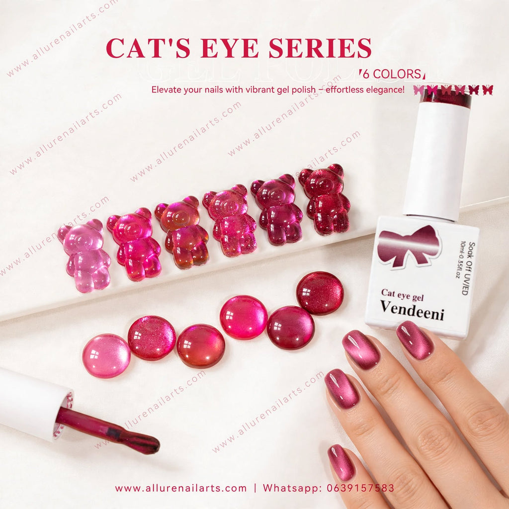 10ml Cat Eye Vendeeni Hema/TPO Free Gel Polish