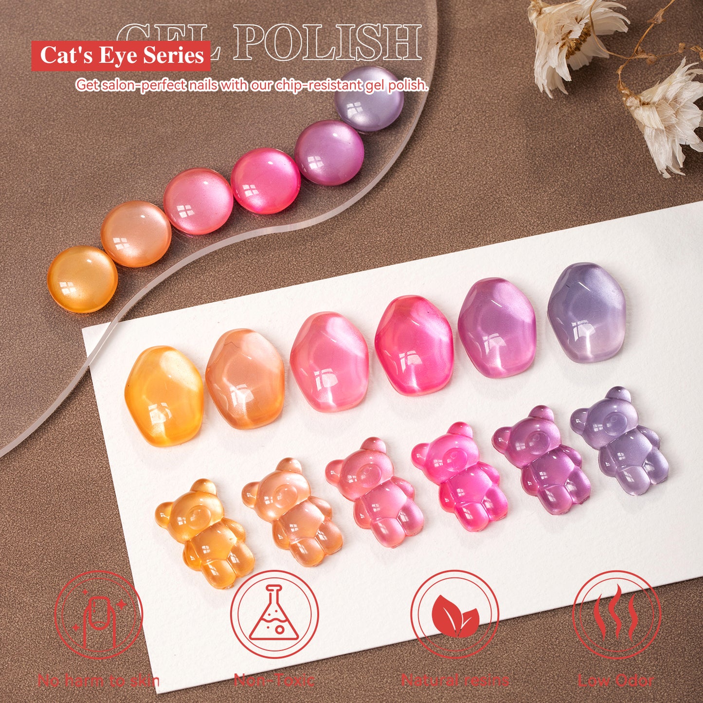 10ml Cat Eye Vendeeni Hema/TPO Free Gel Polish