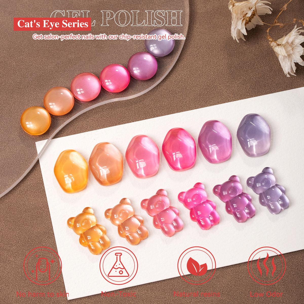 10ml Cat Eye Vendeeni Hema/TPO Free Gel Polish