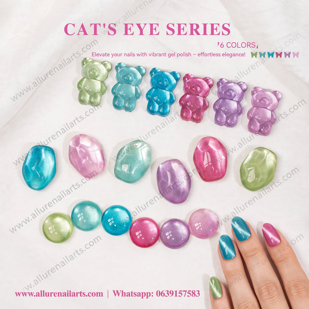 10ml Cat Eye Vendeeni Hema/TPO Free Gel Polish