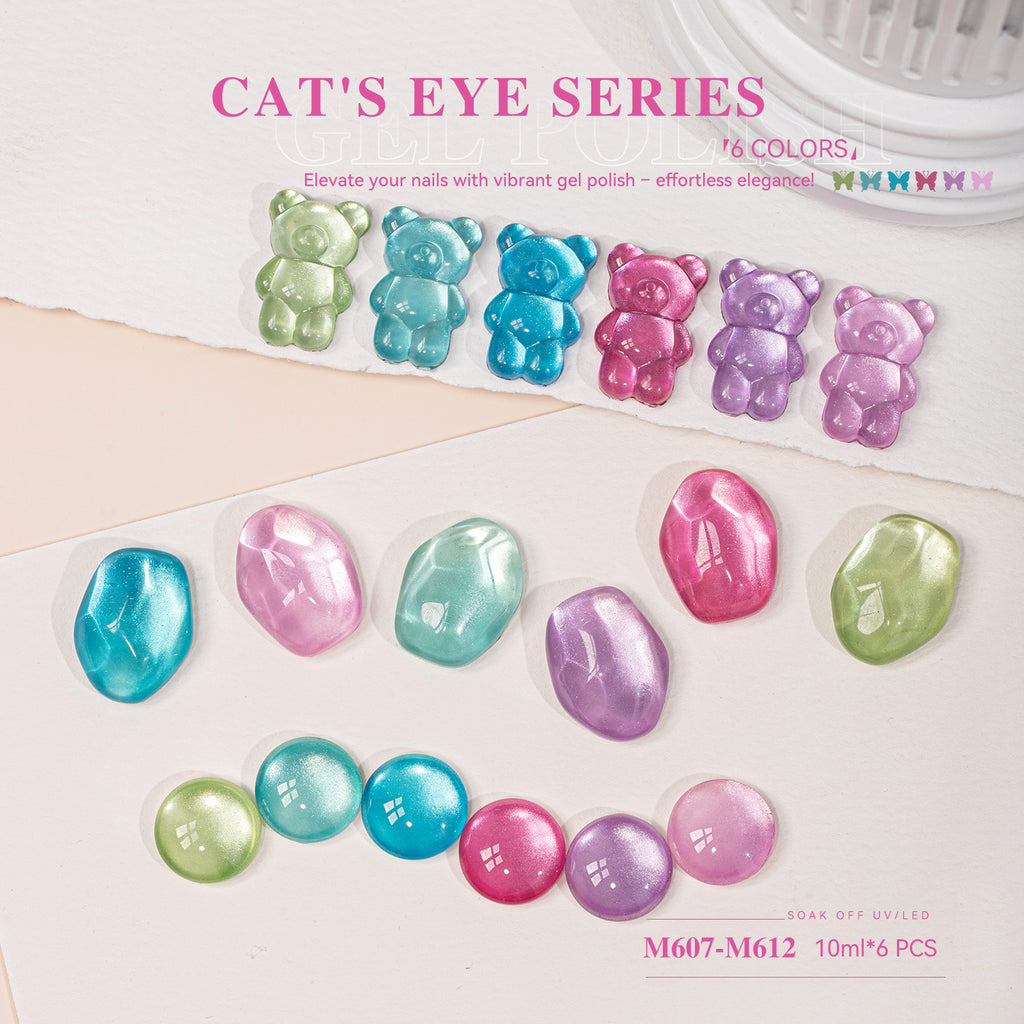10ml Cat Eye Vendeeni Hema/TPO Free Gel Polish