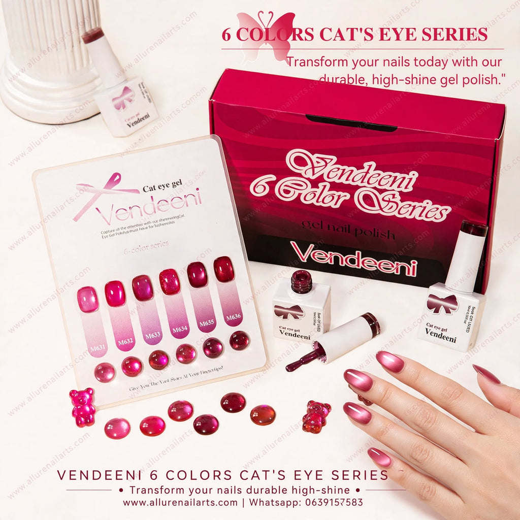 10ml Cat Eye Vendeeni Hema/TPO Free Gel Polish