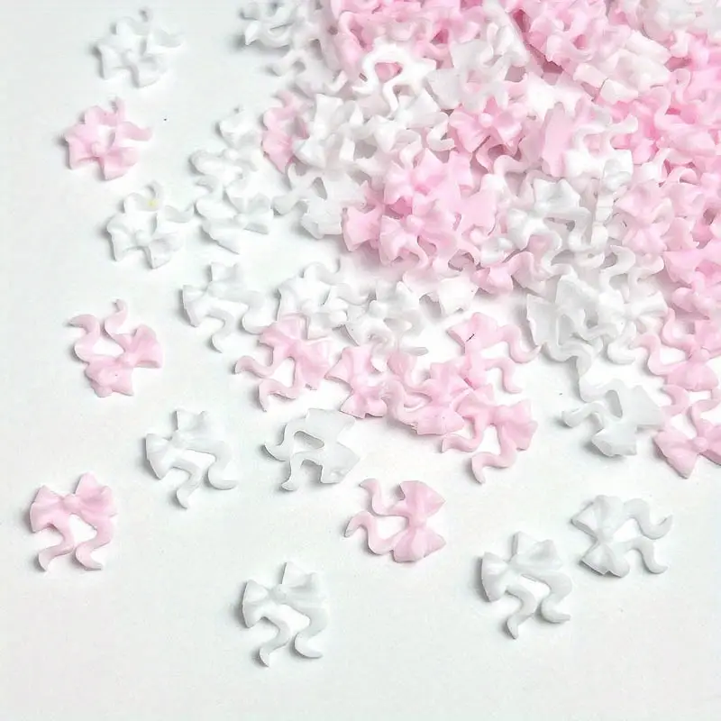 Bow Resin Nail Art Decoration 10 pcs