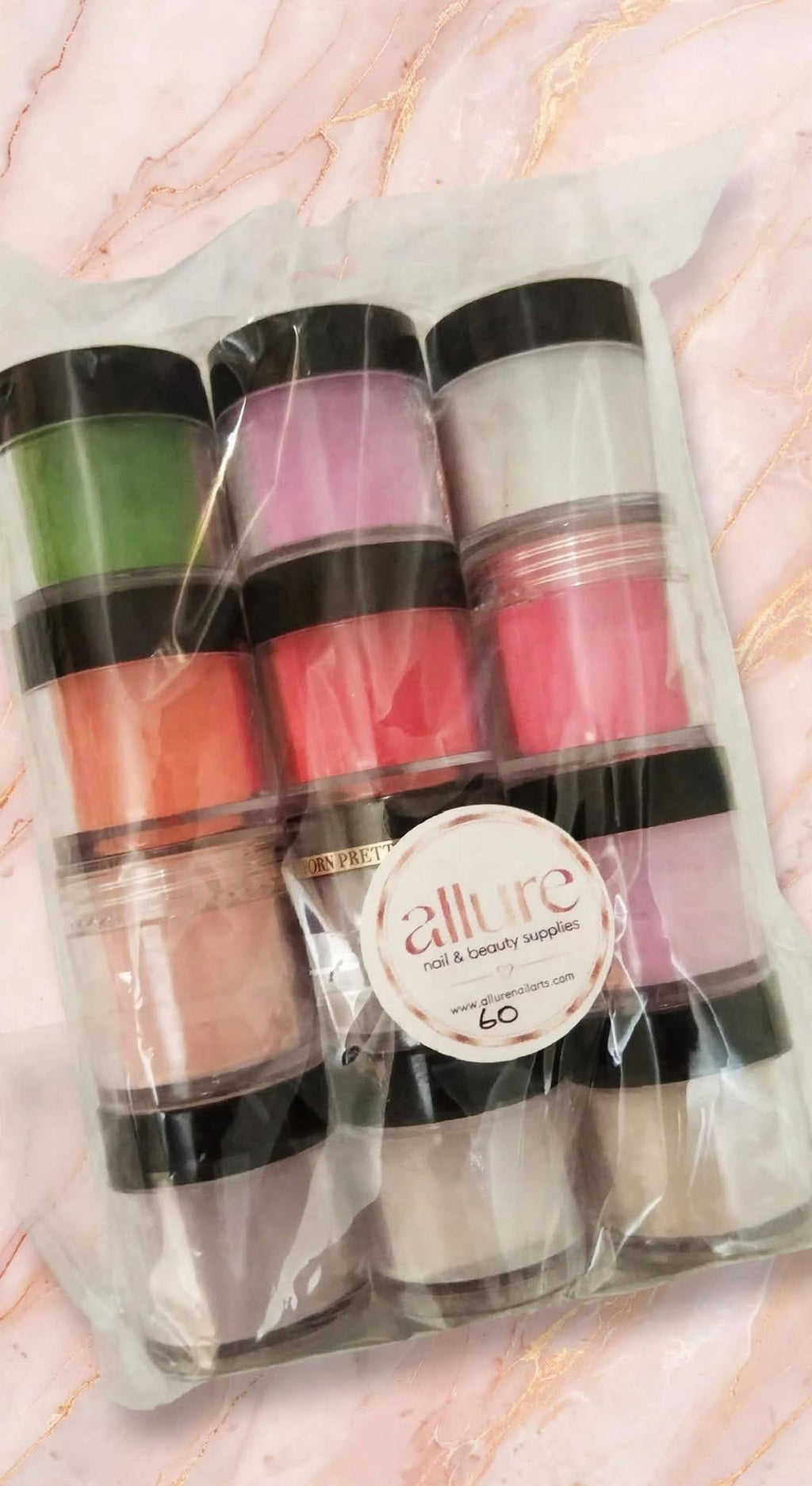 Allure 12pc Acrylic Powder Set No 60