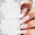 Nail Art Snowflakes Water Decal Range -Random 1pcs