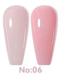 AS Gel Polish Rubber Base 6pcs