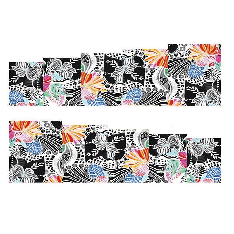 Flower Nail Decal A070