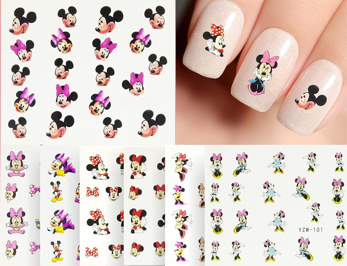 Nail Decal cartoon mouse A374