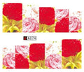 Flower Nail Decal A074