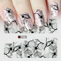 Flower Nail Decal A078