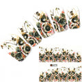 Flower Nail Decal A079