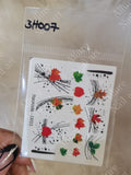 Abstract Nail Art Decal 3H007