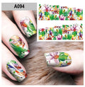 Flower Nail Decal A094