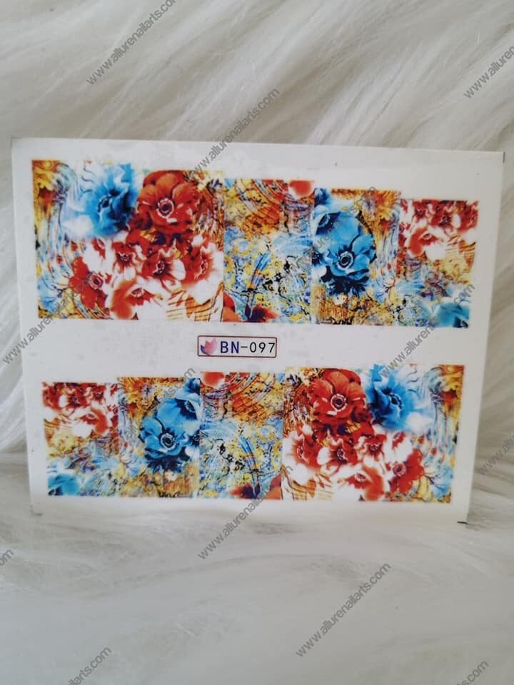Wild Animal Nail Decal BN097