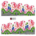 Flower Nail Decal A097