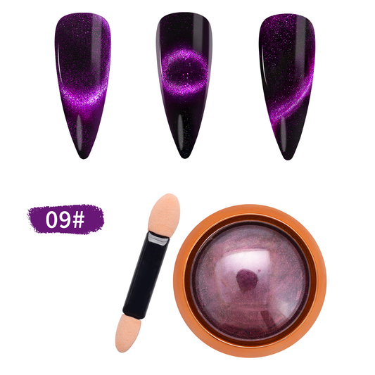 Nail 9D Cat eye Chrome No 9