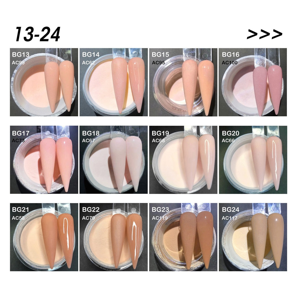 Bling Acrylic Powder 80 x 28g jars Random colors