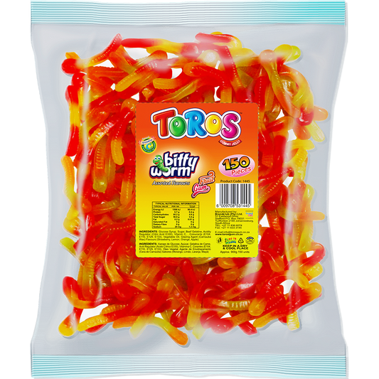 Bitty Worm – Fruit Gum Assorted