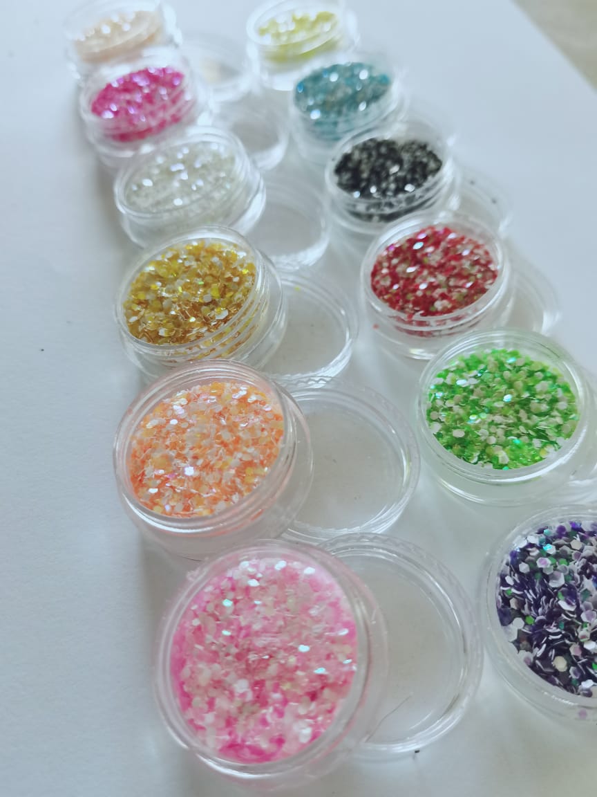 Snowflake glitter