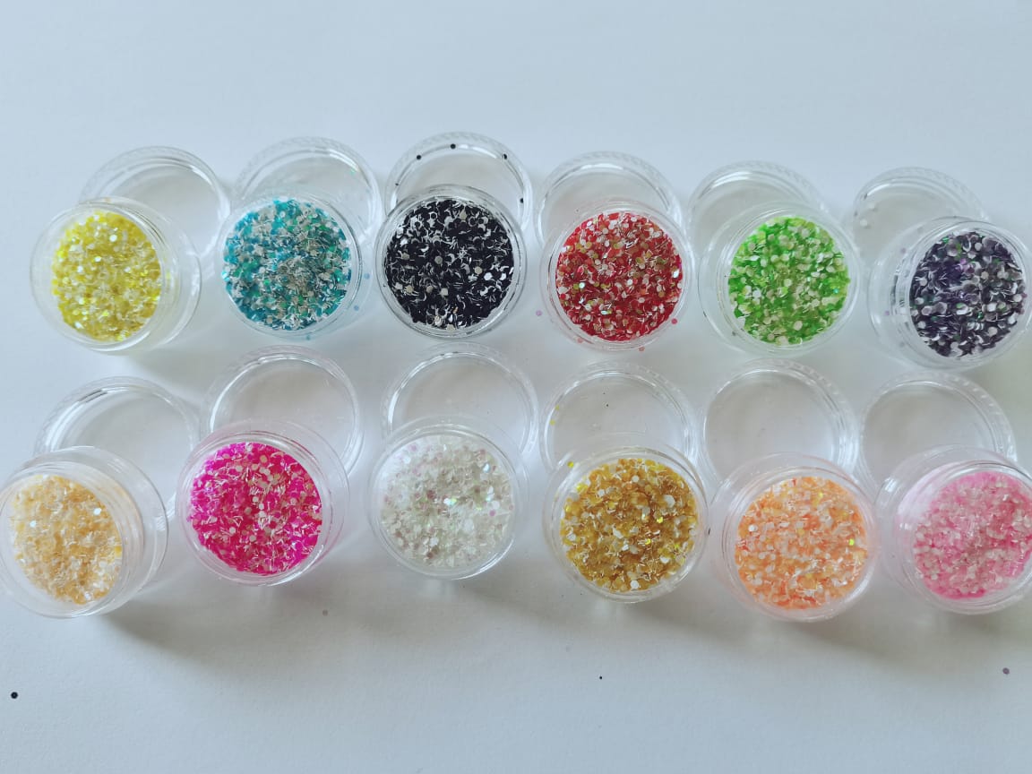 Snowflake glitter
