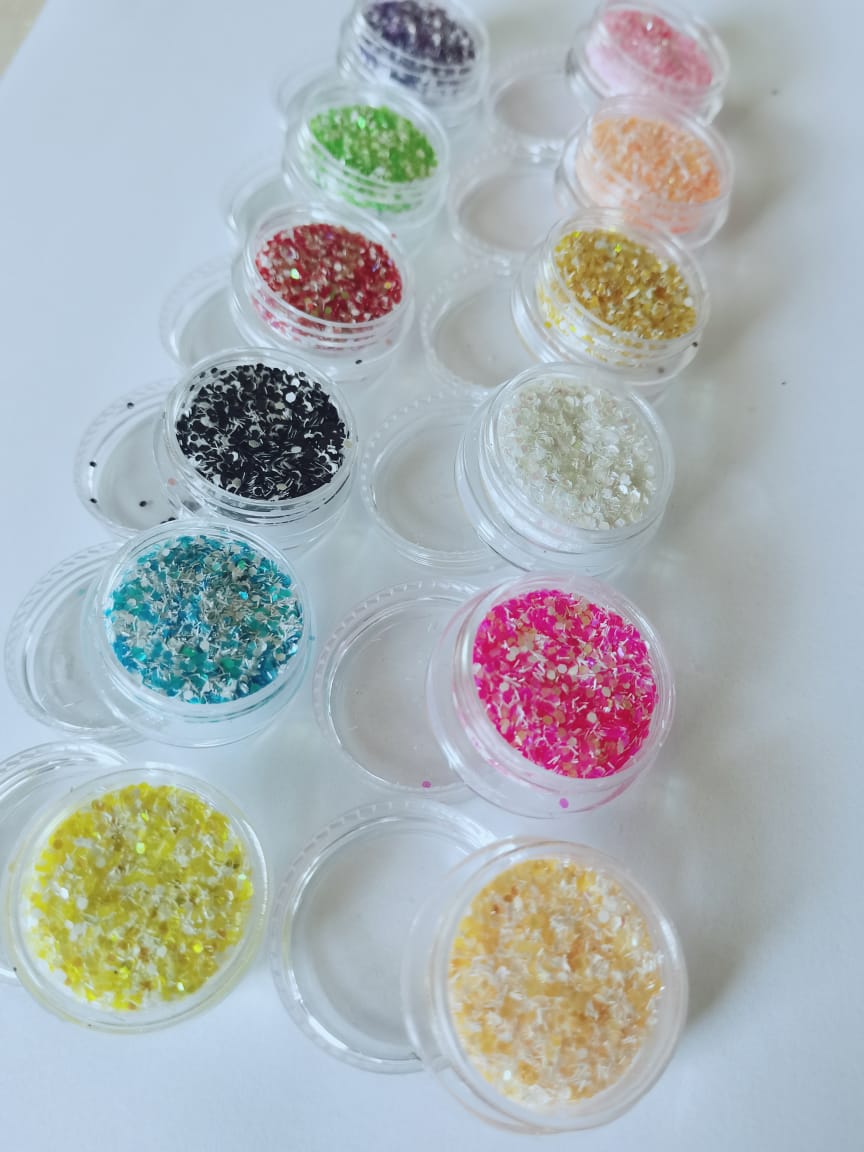 Snowflake glitter