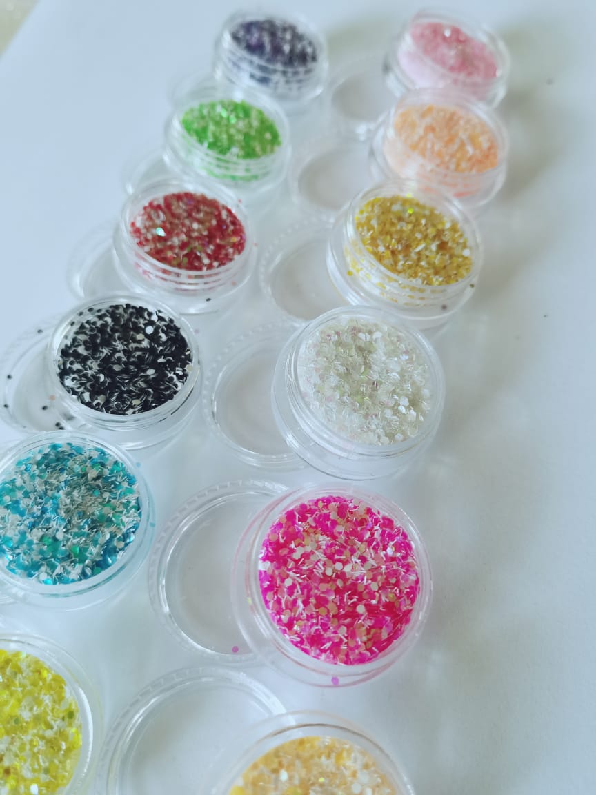 Snowflake glitter