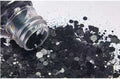 Black Matt Glitter