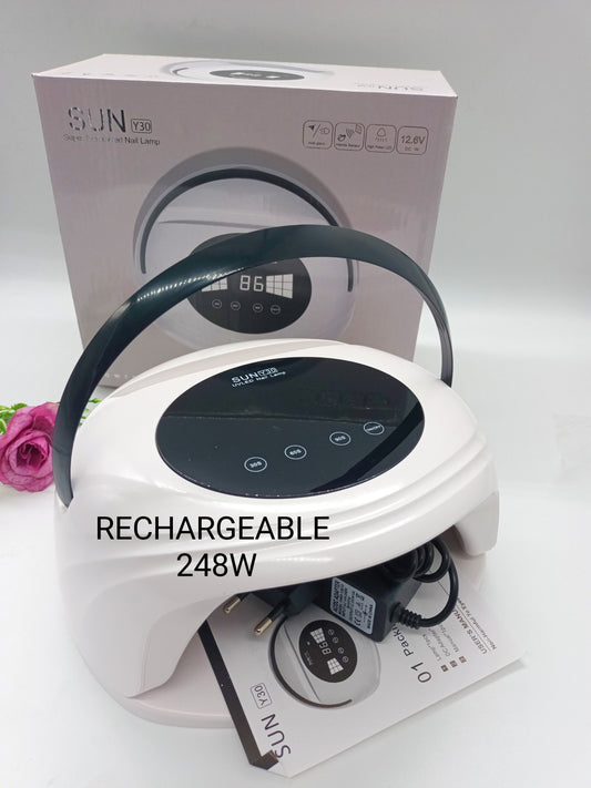 2x Y30 Rechargeable UV Nail LAMP 248w