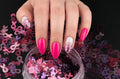 Cancer Awareness Ribbon Sequin 3g Jars