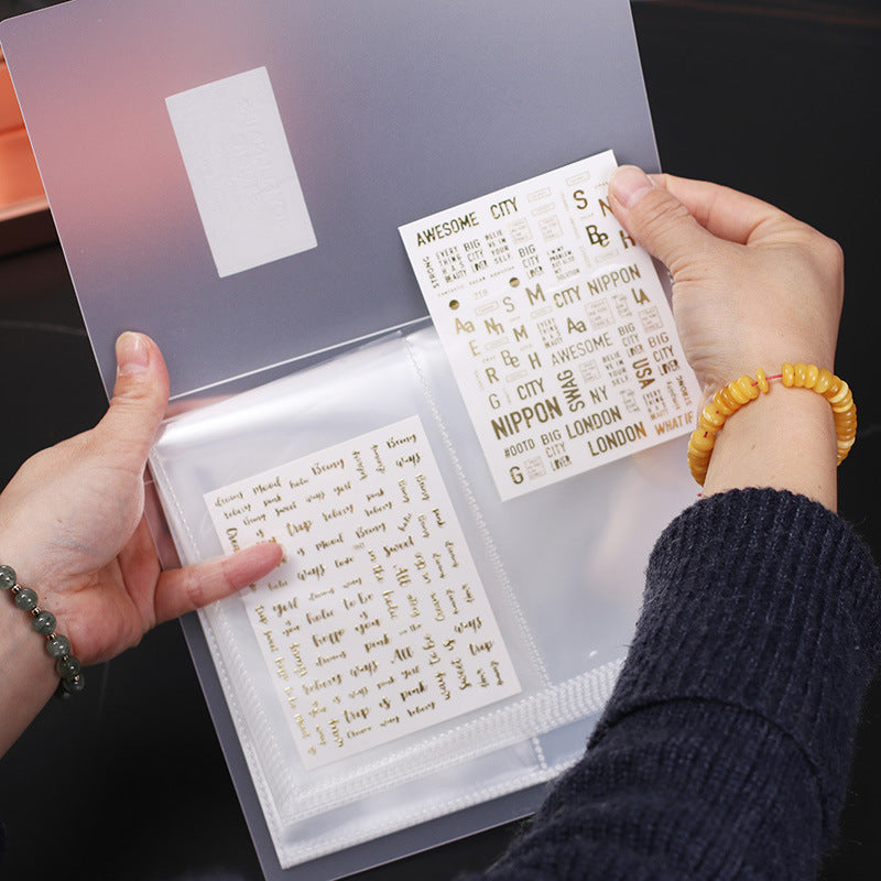 Nail sticker Decal Book