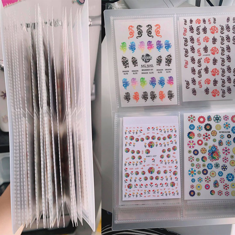 Nail sticker Decal Book
